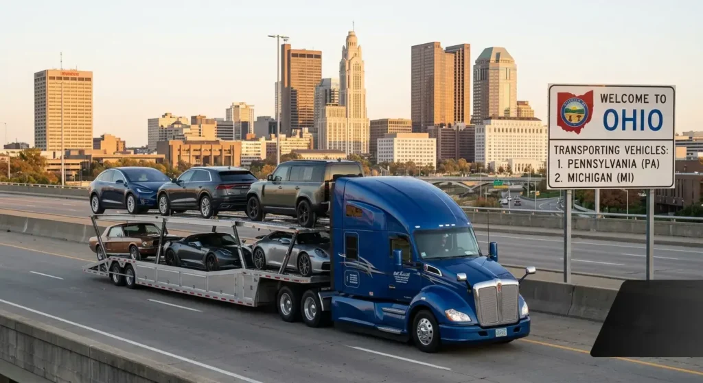North Carolina to Ohio Car Shipping 2026 Cost & Route Guide
